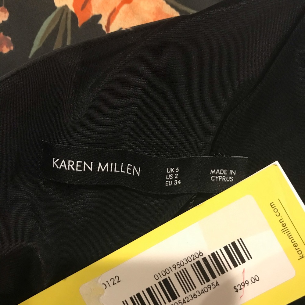 Karen Millen floral midi sheath dress. Size 2. NWT - Picture 7 of 12